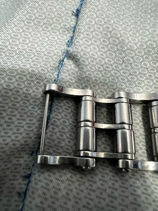 Harley-Davidson Silver-Tone Men's Link Bracelet with Shield Logo - Picture 6 of 10